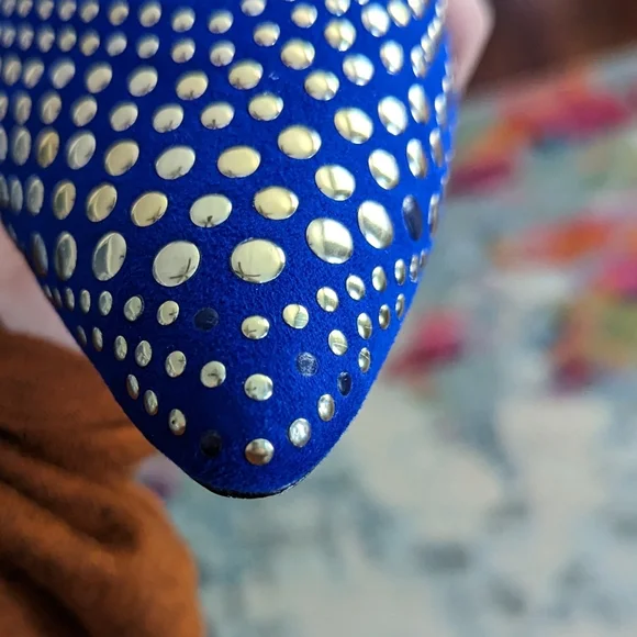 Betsey Johnson FAALYN Studded Heels Size 8.5 - Picture 7 of 10